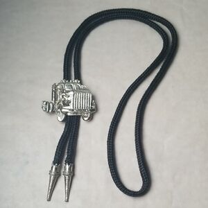 Metal Truck Bolo Tie